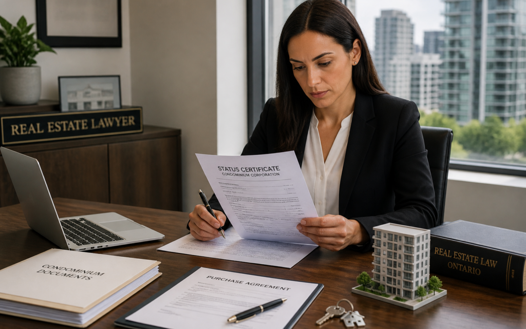 Condominium Purchases in Ontario: Why the Status Certificate Matters More Than You Think